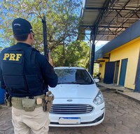 PRF recupera veículo roubado, durante fiscalização em Marabá/PA