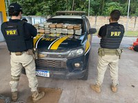 PRF apreende mais de 40 kg de maconha, em Santarém/PA
