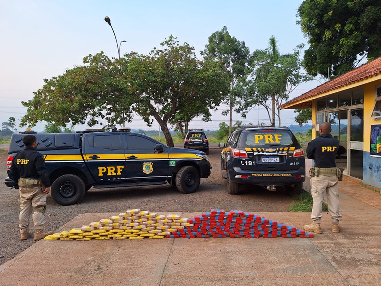 PRF apreende 110 kg de crack, em Altamira