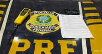 PRF prende homem por embriaguez ao volante, em Trairão/PA