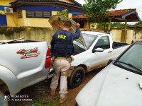 PRF recupera dois veículos roubados em menos de 2h, em Uruará/PA
