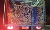 PRF apreende 32,5 m³ de madeira sendo transportada ilegalmente, em Marabá/PA