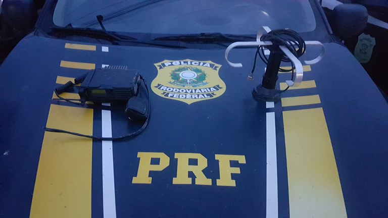 PRF apreende aparelho de rádio clandestino, em Uruará/PA