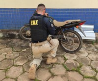 Em Novo Repartimento/PA, a PRF recupera motocicleta roubada e prende homem por Receptação