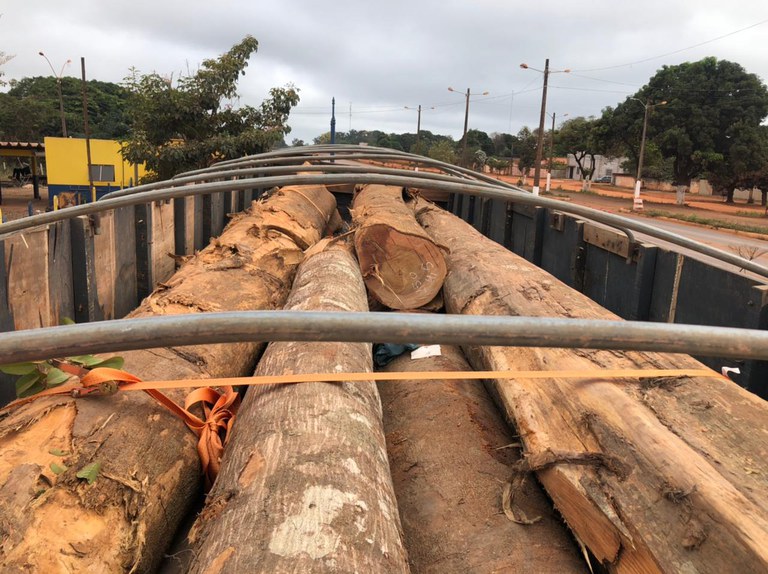 PRF apreende 20,97m³ de madeira ilegal em Dom Eliseu.jpeg