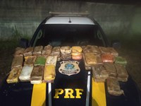 PRF apreende 66 kg de pasta base de Cocaína, em Marabá/PA