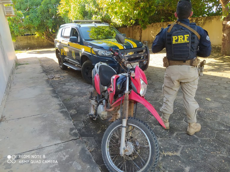 PRF recupera duas motocicletas roubadas, em Marabá/PA