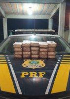 PRF apreende 20,5 kg de pasta base de Cocaína, em Marabá/PA
