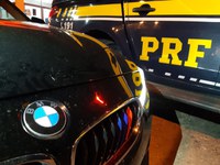 PRF recupera BMW 320i roubada e prende condutor por Receptação, em Ipixuna/PA