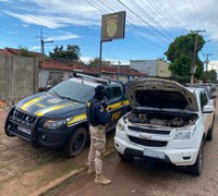 PRF recupera veículo roubado e prende condutor por receptação e uso de documento falso, em Itaituba/PA