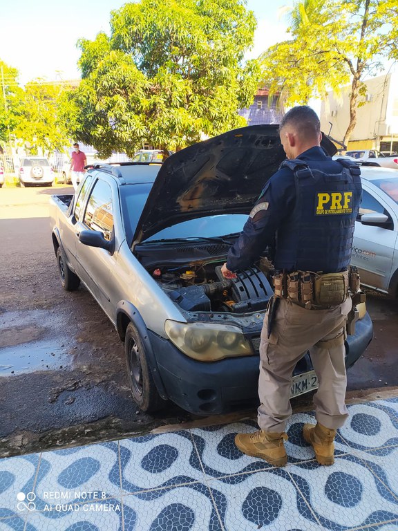 Em Altamira/PA, a PRF prende homem por adulteração veicular e receptação