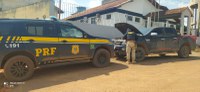 PRF recupera 2 veículos roubados, no município de Pacajá/PA