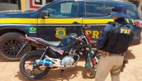 PRF recupera motocicleta roubada, em Anapu/PA