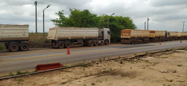 PRF apreende 259 toneladas de minério sendo transportado ilegalmente em Marabá, no sudeste paraense