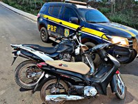 PRF recupera 2 motos com registros de furto/roubo durante fiscalização, em Novo Repartimento/PA