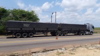 PRF apreende 50 m³ de madeira sendo transportada ilegalmente, em Marabá/PA