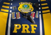 PRF apreende arma de fogo e munições, em Santarém/PA