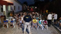PRF promove ‘Cinema Rodoviário’ durante ação educativa, em Belém/PA