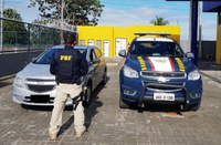 PRF recupera dois veículos roubados em ocorrências no litoral paraibano