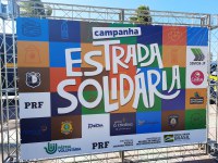 PRF realiza passeio ciclístico pela Campanha Estrada Solidária na capital paraibana