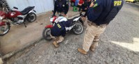 PRF na Paraíba recupera três motocicletas roubadas em menos de 01h