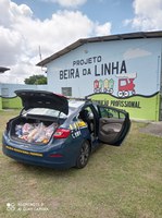 PRF na Paraíba finaliza doação dos alimentos arrecadados durante a Campanha Estrada Solidária