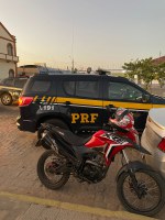 Motocicleta clonada com registro de furto é recuperada pela PRF em Pombal/PB