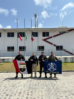 Equipe da PRF realiza visita técnica à Polícia Militar na Paraíba