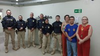 PRF na Paraíba realiza visita técnica ao Instituto de Polícia Científica