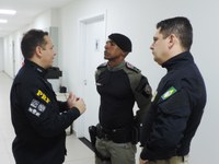 PRF recebe visita do Comandante-Geral da Polícia Militar da Paraíba