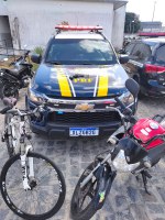 PRF na PB Recupera Bicicleta Roubada Durante Evento Esportivo em João Pessoa e Prende Suspeito Armado