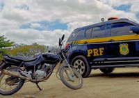 PRF recupera mais uma moto adulterada em Sobrado-PB