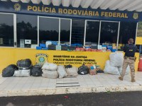 PRF apreende SUV recheado de drogas em Irati (PR)