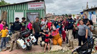 "Festa das Crianças”: PRF leva educação para o trânsito em evento de associação de moradores em Curitiba