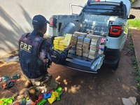 PRF localiza carga de cocaína dentro da lataria de veículo no Paraná