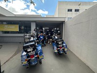 PRF visita ONG de apoio à crianças e adolescentes com câncer em Londrina (PR)