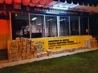 PRF apreende quase uma tonelada de maconha no Paraná