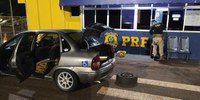 PRF prende duas mulheres transportando 150 quilos de maconha em Campo Mourão (PR)