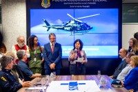 Ministra da Saúde faz visita técnica para a retomada do serviço aeromédico da PRF no Paraná