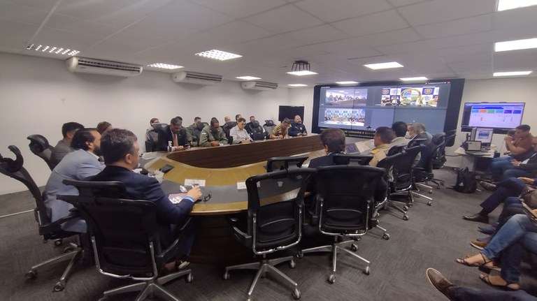 PRF participa de reunião da Operação Eleições no CICCR em Recife
