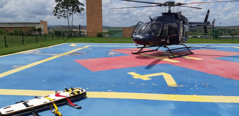 PRF e SAMU realizam transporte aéreo de paciente de Palmares a Recife