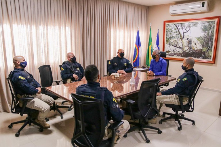 PRF realiza reunião com a Prefeitura de Vitória de Santo Antão