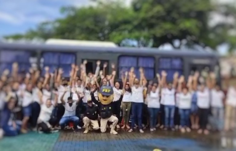 PRF participa de evento alusivo ao Maio Amarelo no Cabo de Santo Agostinho