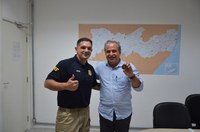 PRF recebe visita do deputado federal Tadeu Alencar na Superintendência em Pernambuco