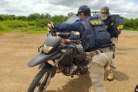 PRF recupera moto roubada e adulterada em Petrolina