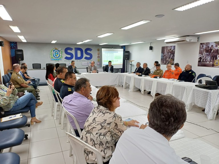 PRF participa de reunião do Conselho Estadual de Segurança Publica e Defesa Social em Pernambuco