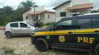 Em Altos/PI, PRF recupera veículo roubado no Pará