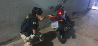 Em Teresina: PRF recupera uma motocicleta que havia sido furtada e prende homem pelo crime de Receptação