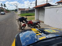 Homem é preso pela PRF por conduzir motocicleta adulterada em Barão de Grajaú/MA