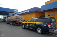 Piripiri/PI: Carga de 20 toneladas de cimento sem nota fiscal é apreendida pela PRF